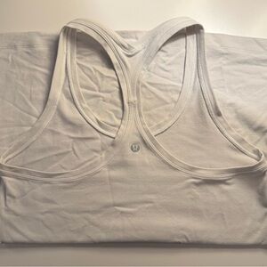 lululemon athletica White Racerback Tank Top